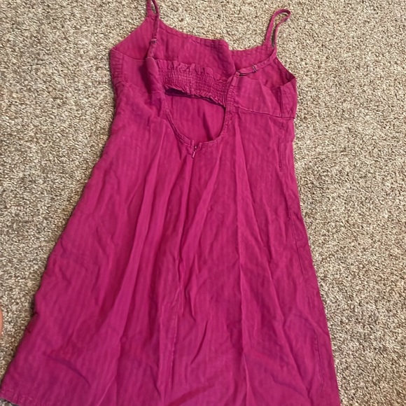 dark pink summer dress - Picture 2 of 2